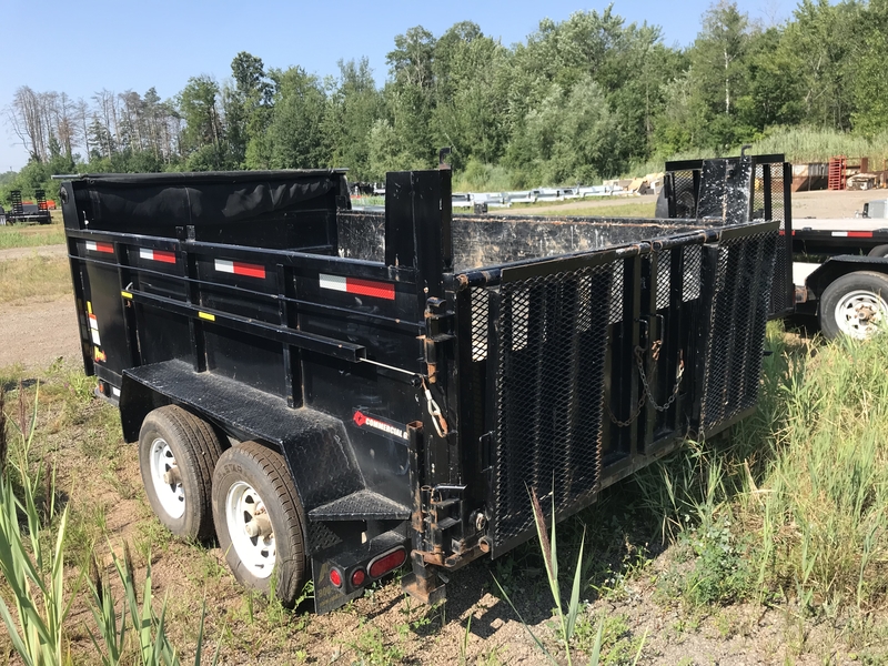 Cargo, Utility Trailers  2021 Miska 5 Ton High-Side Contractor Dump Trailer Photo